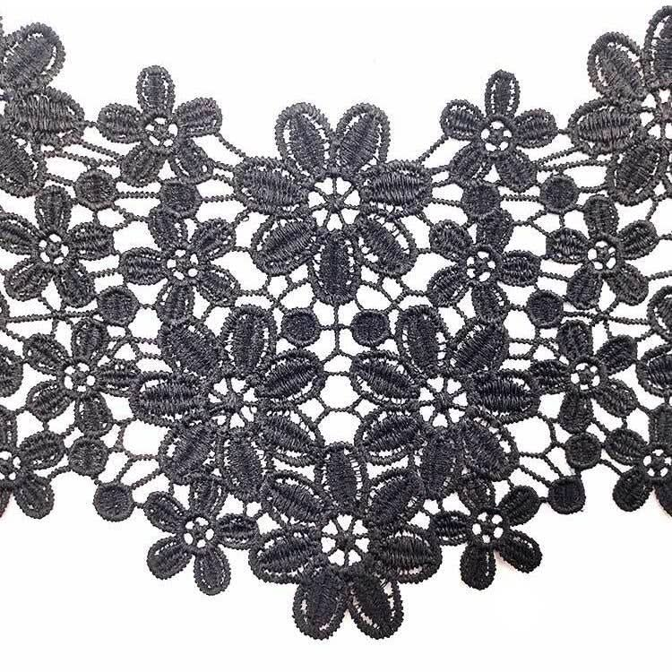 Lace Collar Three-dimensional Hollow Embroidered Fake Collar DIY Clothing Accessories, Size: About 45 x 26cm Reluova