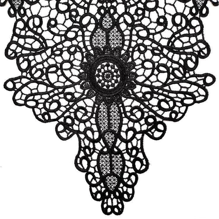 Lace Embroidery Hollow Fake Collar DIY Clothing Accessories, Size: About 55 x 47cm Reluova