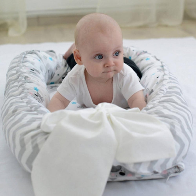 Baby Nest Bed Crib Portable Removable and Washable Crib Travel Bed Cotton Cradle for Children Infant Kids My Store