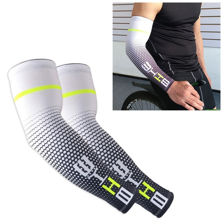 1 Pair Cool Men Cycling Running Bicycle UV Sun Protection Cuff Cover Protective Arm Sleeve Bike Sport Arm Warmers Sleeves