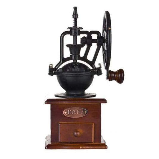 Manual Coffee Grinder Antique Cast Iron Hand Crank Coffee Machine - Reluova