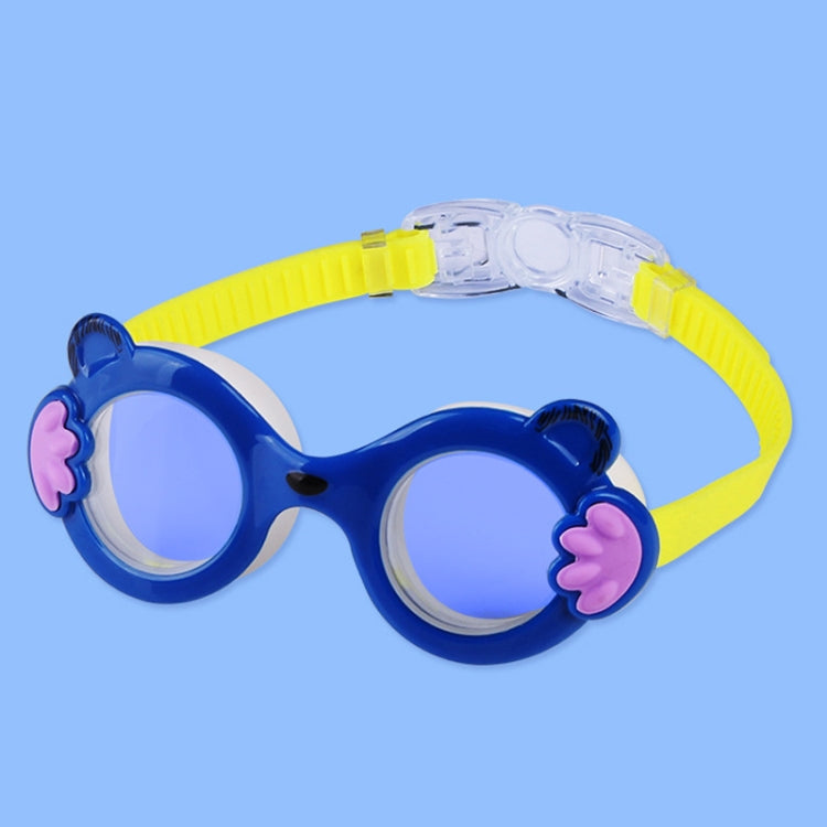 JIEHU JH8560 Children Waterproof and Anti-fog Cartoon Cat Shape Swimming Goggles Reluova