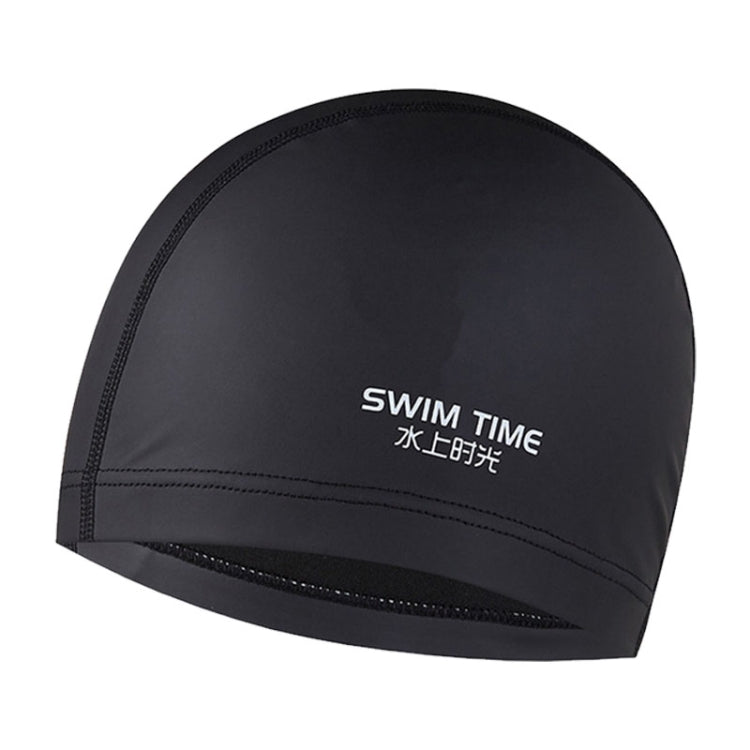 PU Coated Waterproof Enlarged Swimming Cap for Adult Men and Women Reluova