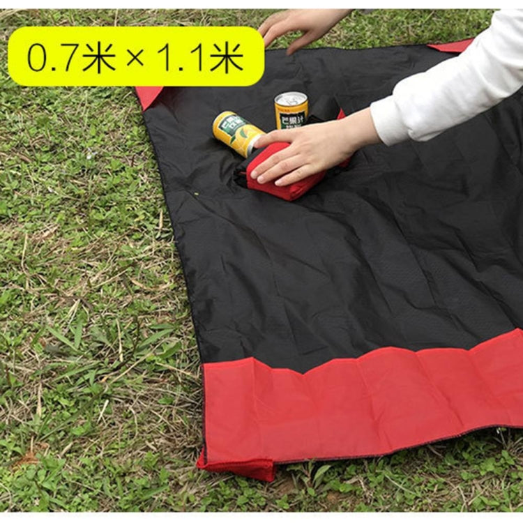 Portable Ultra-thin Folding Camping Mat Pocket Waterproof Blanket Outdoor Picnic Mat Sand Beach Mat, Size: 70*110cm Reluova