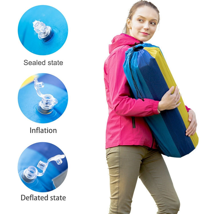 Color Matching Automatic Inflatable Outdoor Sports Double Camping Air Cushion