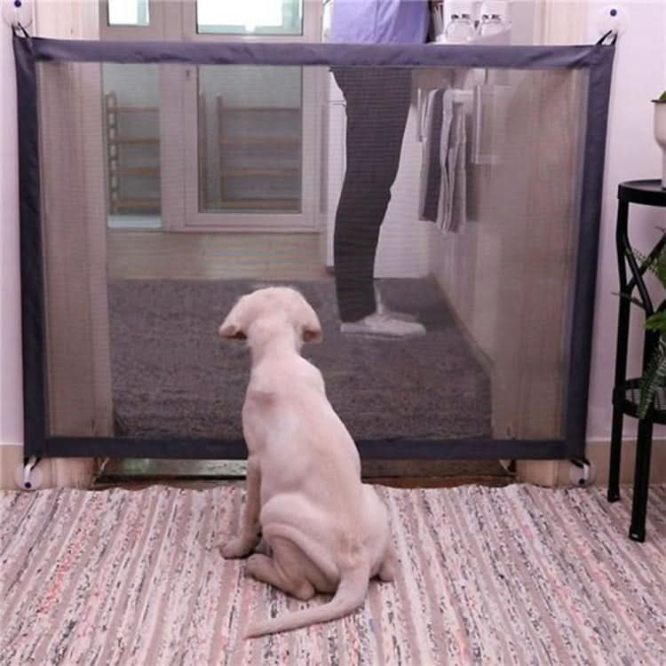 Dog Pet Fences Portable Folding Safe Protection Safety Door Magic Gate For Dogs Cat Pet - Reluova