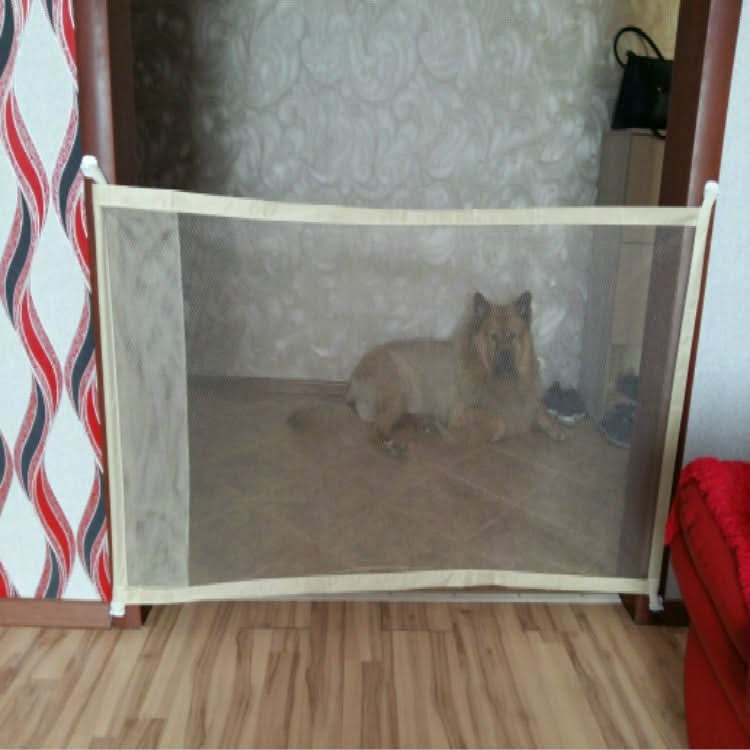 Dog Pet Fences Portable Folding Safe Protection Safety Door Magic Gate For Dogs Cat Pet - Reluova