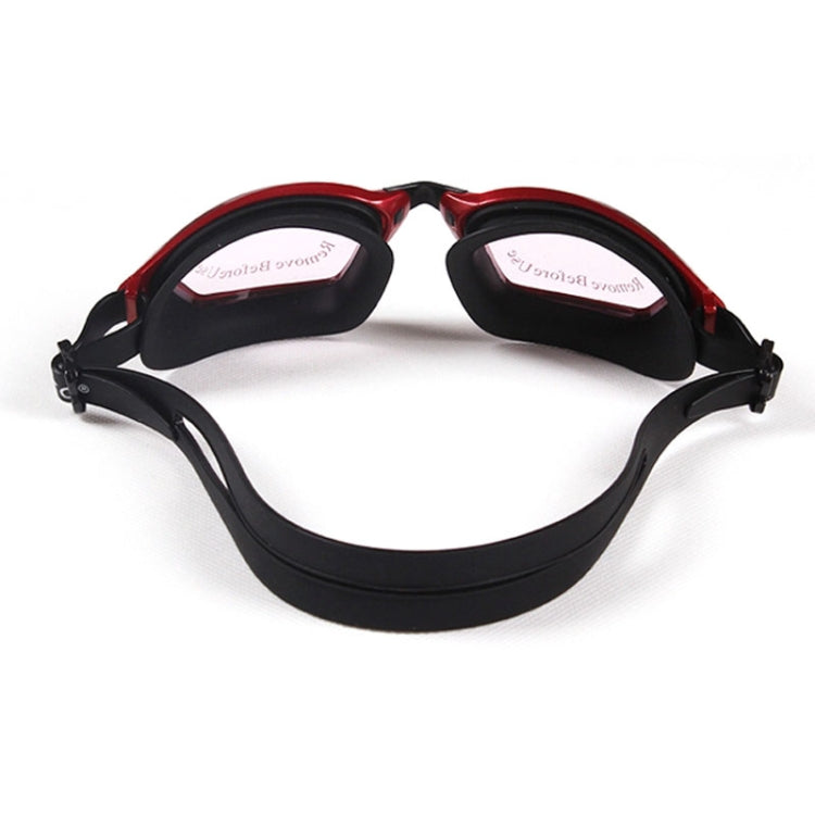 SG9017 Waterproof and Anti-fog Adult High-definition Large Frame Swimming Goggles for Men and Women Reluova