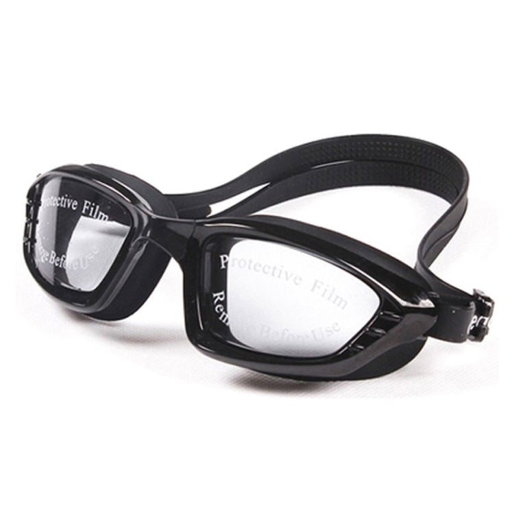 SG9017 Waterproof and Anti-fog Adult High-definition Large Frame Swimming Goggles for Men and Women Reluova