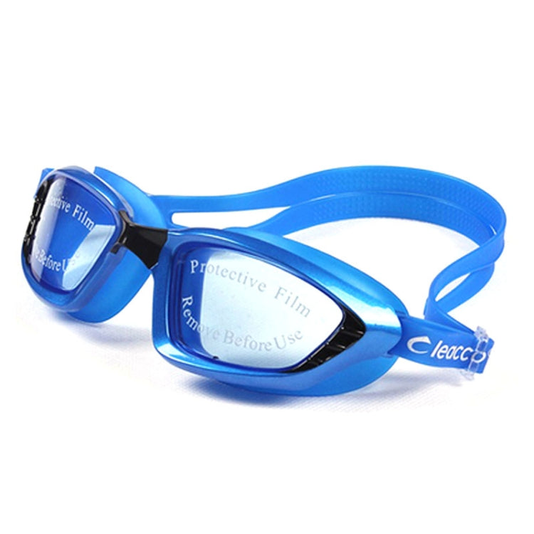 SG9017 Waterproof and Anti-fog Adult High-definition Large Frame Swimming Goggles for Men and Women Reluova