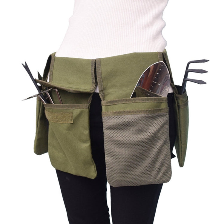 Garden Canvas Pocket Tool Storage Belt Bag