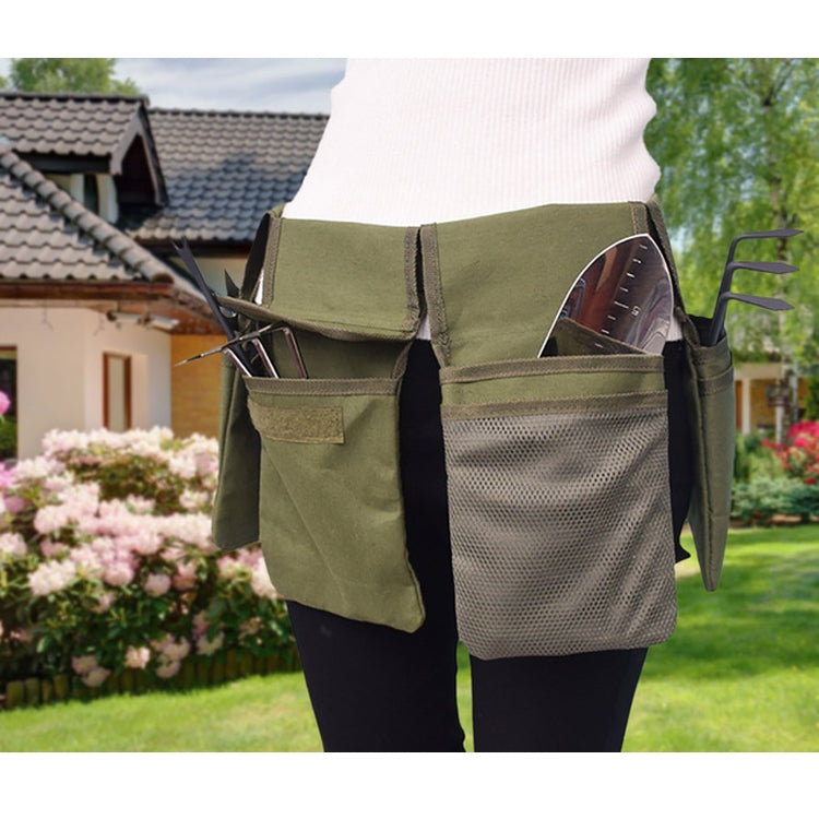 Garden Canvas Pocket Tool Storage Belt Bag