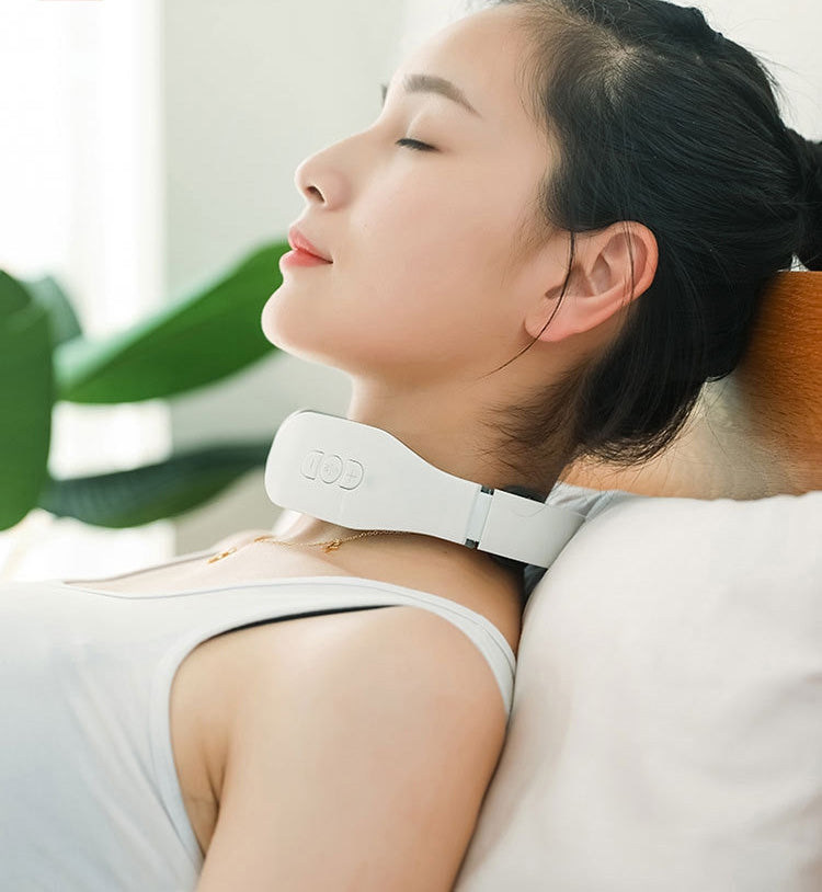 Cervical Massager Electromagnetic Pulse Heating Neck Protector