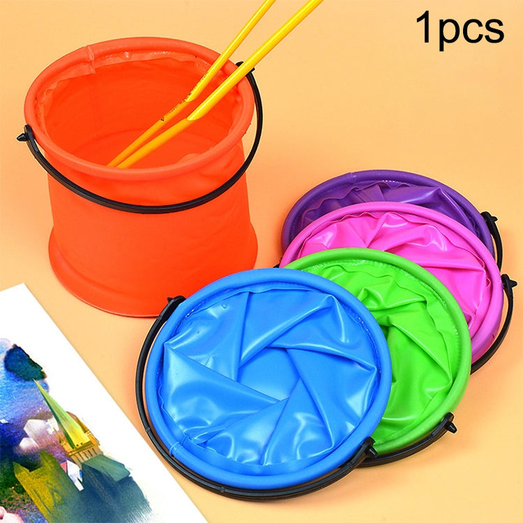 No Compartment Folding Art Painting Bucket Pen Washing Bucket Random Colour My Store