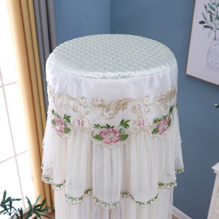 Lace Vertical Round Column Air Conditioner Dust Cover