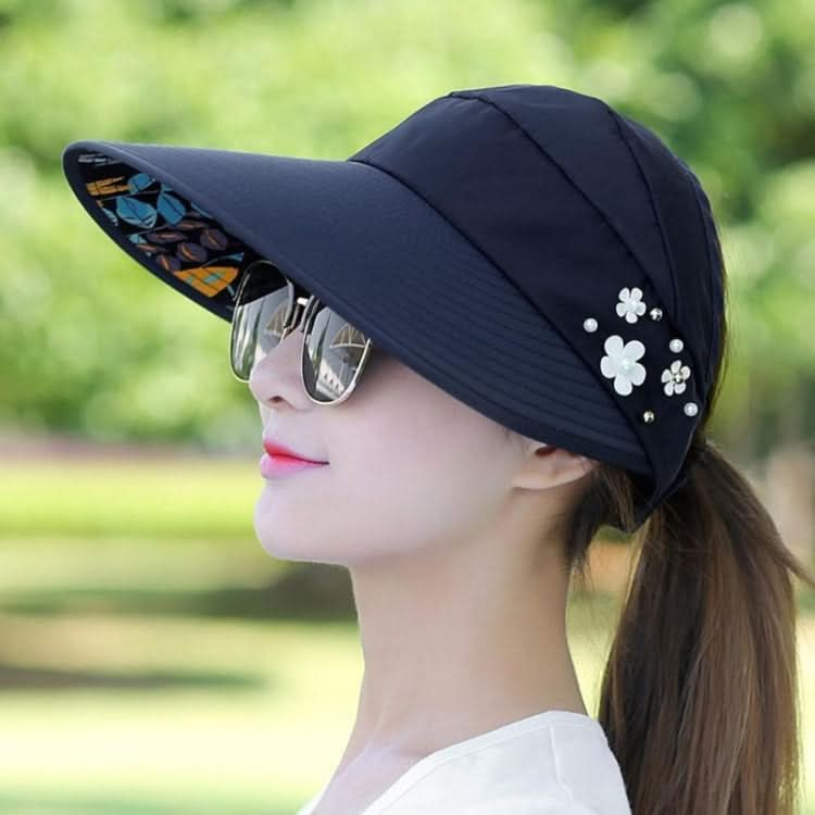 Women Summer Casual  Going Out Ultraviolet-proof Korean Style Folded Sun Block Hat Breathable And Light