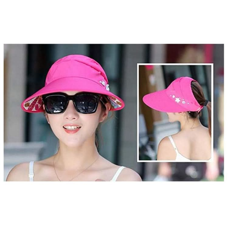 Women Summer Casual  Going Out Ultraviolet-proof Korean Style Folded Sun Block Hat Breathable And Light Reluova