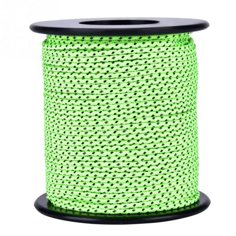 2.5mm Diameter Reflective String Windproof Tent Rope Line Camping Rope Reflective Tent Ropes, Length: 50m-Reluova