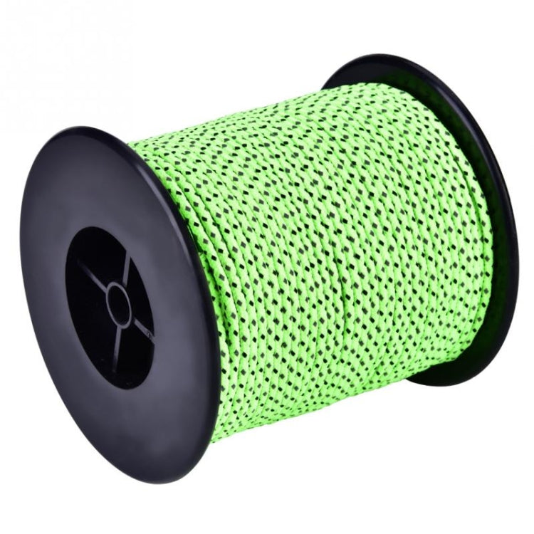 2.5mm Diameter Reflective String Windproof Tent Rope Line Camping Rope Reflective Tent Ropes, Length: 50m