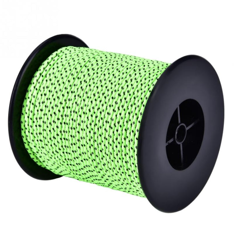 2.5mm Diameter Reflective String Windproof Tent Rope Line Camping Rope Reflective Tent Ropes, Length: 50m