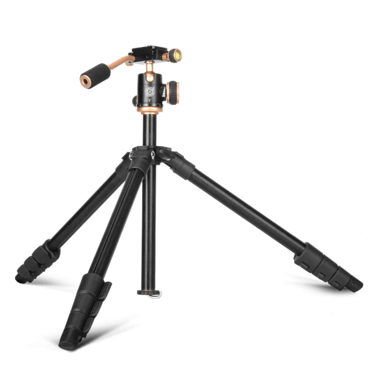 Q160s 4-Section Folding Legs Live Broadcast Aluminum Alloy Tripod Mount with Damping Tripod Ball-Head My Store