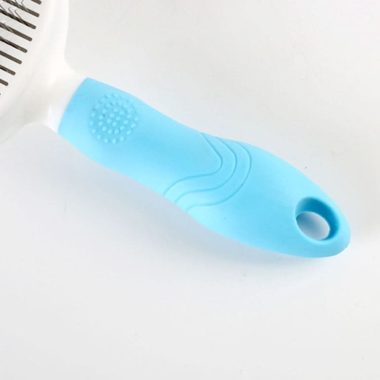 Pet Cat and Dog Hair Removal Beauty Modeling Comb Automatic Hair Loss Self-cleaning Needle Comb - Reluova