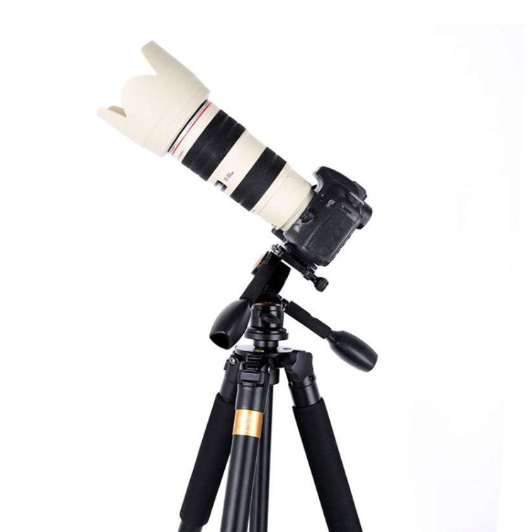 Q620 4-Section Folding Legs Heavy Duty Aluminum Alloy Tripod With Three-Dimensional Damping Tripod Heads