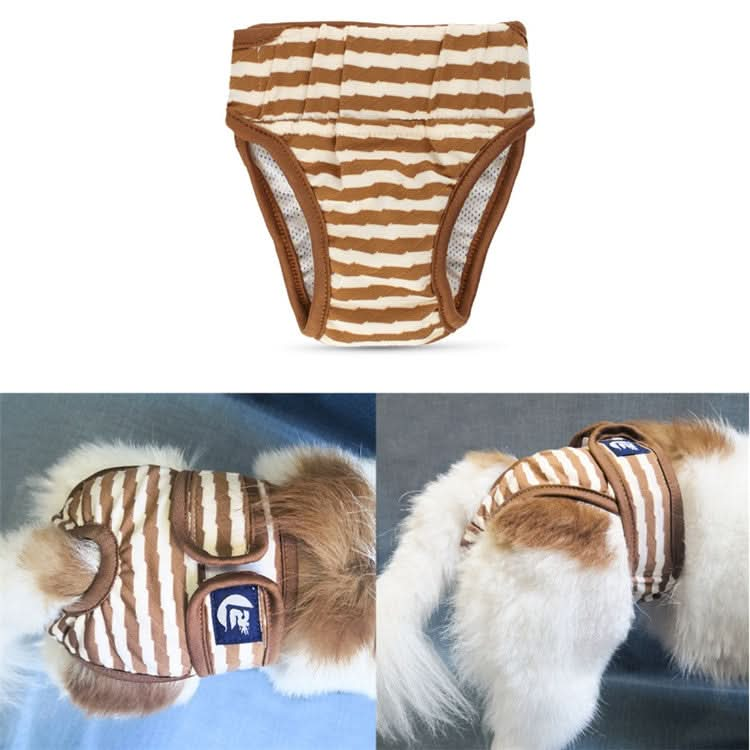 Pet Striped Physiological Pants Dog Menstrual Pants - Reluova