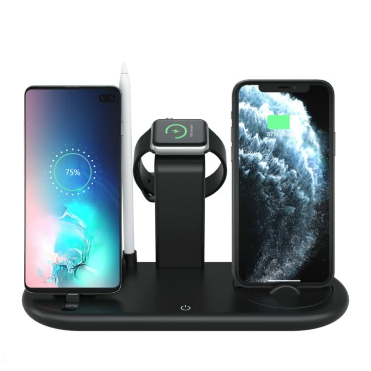 HQ-UD20 Mobile Phone Watch Multi-Function Charging Stand Wireless Charger for Phones & Apple Watch & Airpods