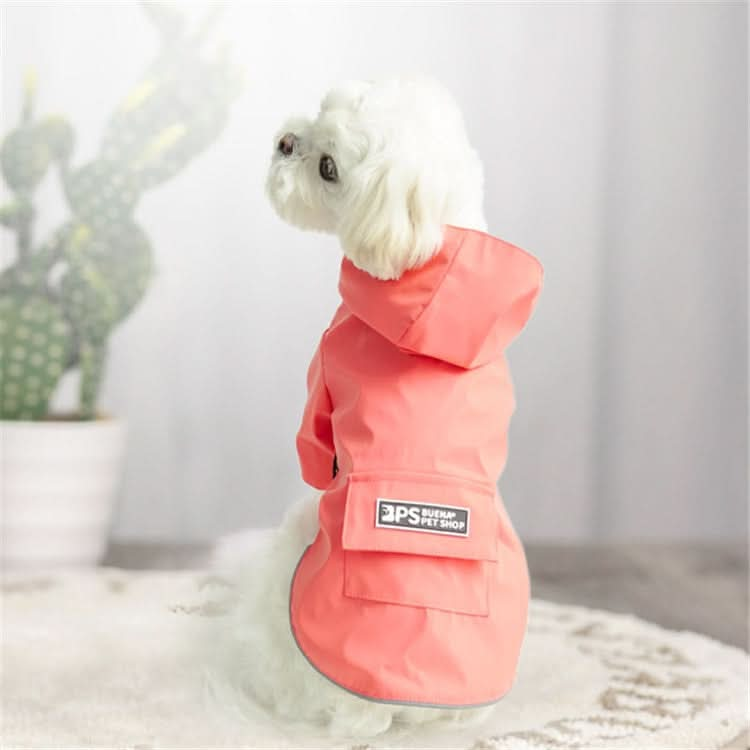 Dog Raincoat Hooded Four-Legged Clothes Waterproof All-Inclusive Small Dog Pet Raincoat - Reluova