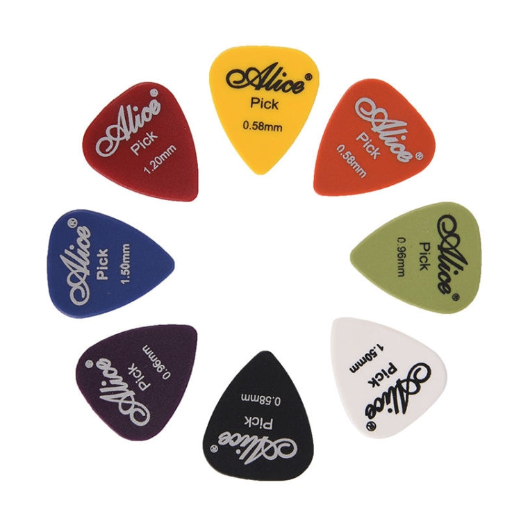 Alice 50 PCS ABS Electric Guitar Picks, Random Color Delivery Reluova