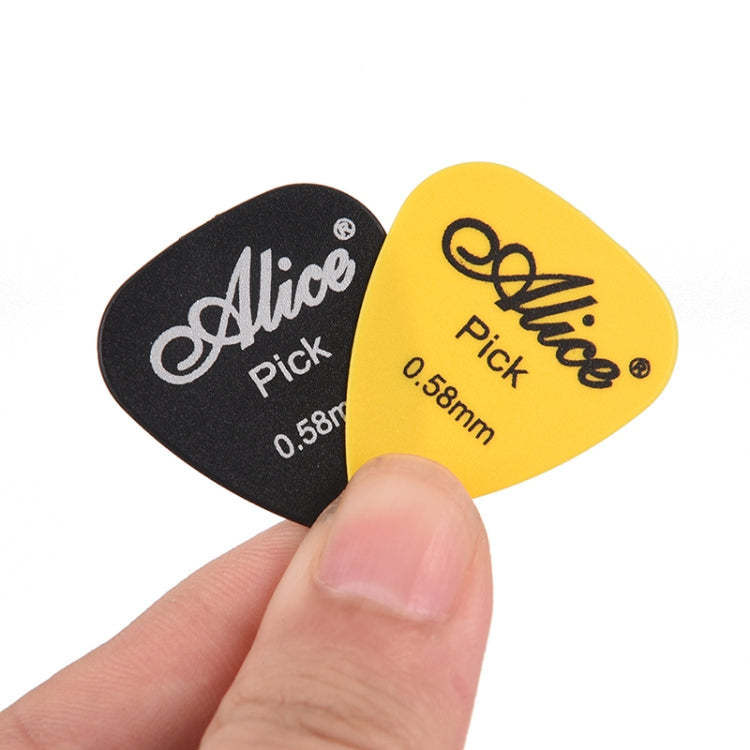 Alice 50 PCS ABS Electric Guitar Picks, Random Color Delivery Reluova