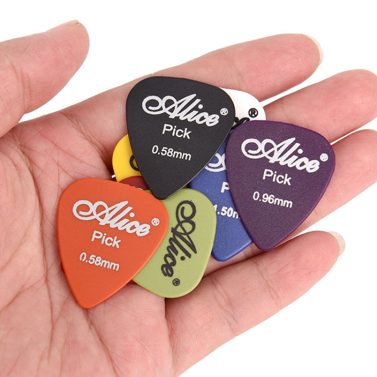 Alice 50 PCS ABS Electric Guitar Picks, Random Color Delivery Reluova