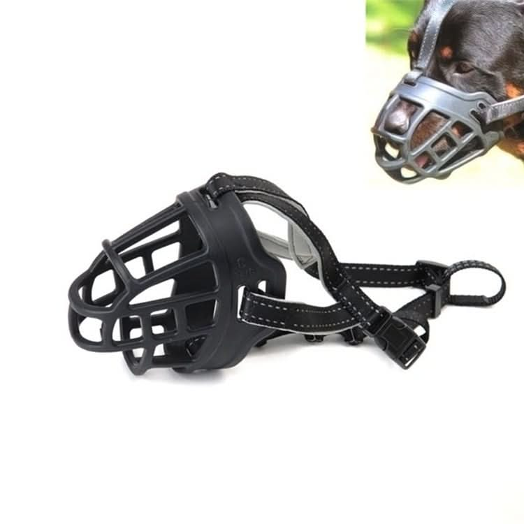 Mesh Breathable Silicone Anti-bite and Anti-call Pet Muzzle - Reluova