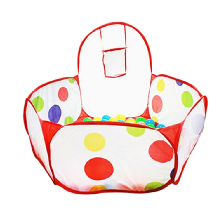 Folding Portable Baby Polka Dot Hexagon Indoor Ball Pool Game Fence Reluova