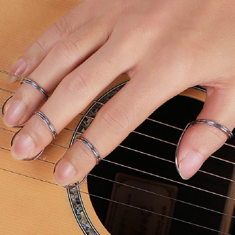 Metal Spring Ring Pick for Guitar