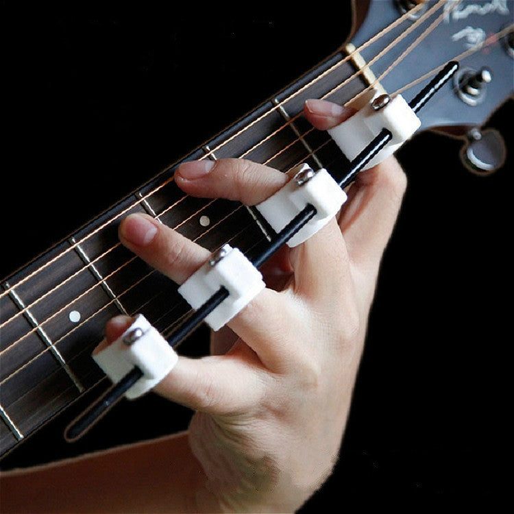 Four-finger Finger Expander Guitar Ukulele Piano Span Practice Finger  Cover Reluova