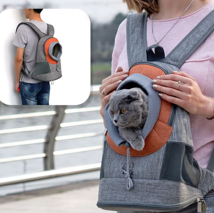 LDLC Chest Messenger Bag Pet Can Be Exposed Portable Breathable Backpack - Reluova