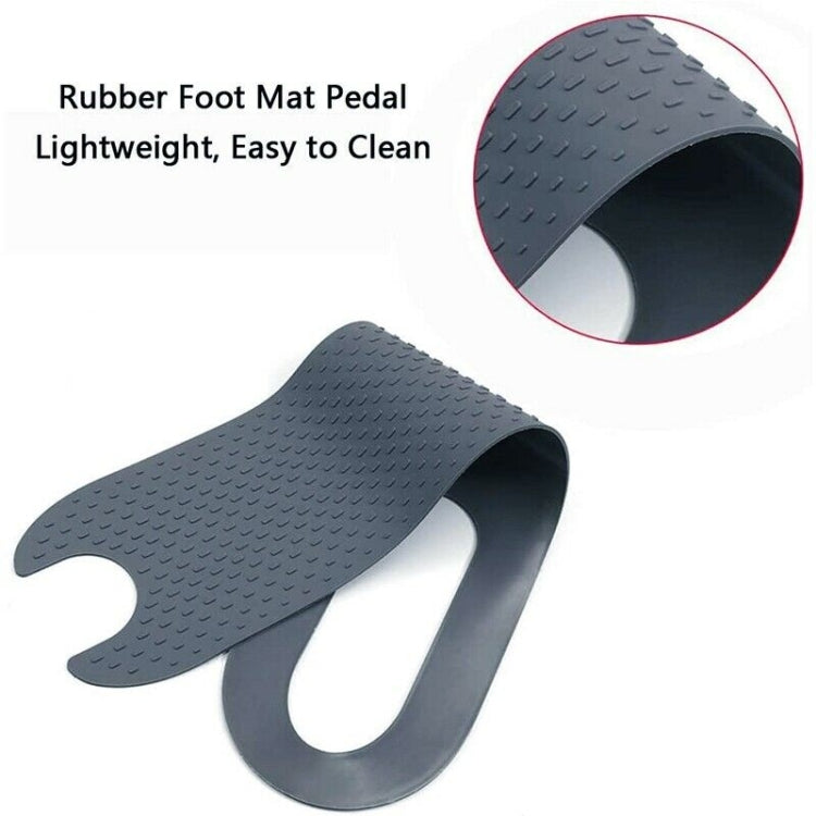 For Xiaomi Mijia M365 8.5 inch Electric Scooter Foot Pad Silicone Anti-Skid Pad Reluova