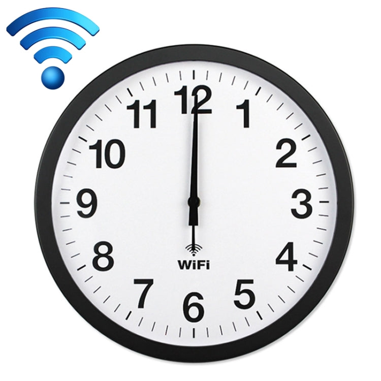 Smart Network Automatic Time Synchronization Wifi Wall Clock Modern Minimalist Silent Living Room Clock My Store