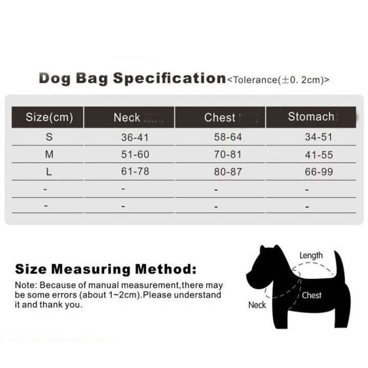 Self-Portable Backpack For Dogs Out Of The Backpack Breathable Mesh Pet Bag - Reluova