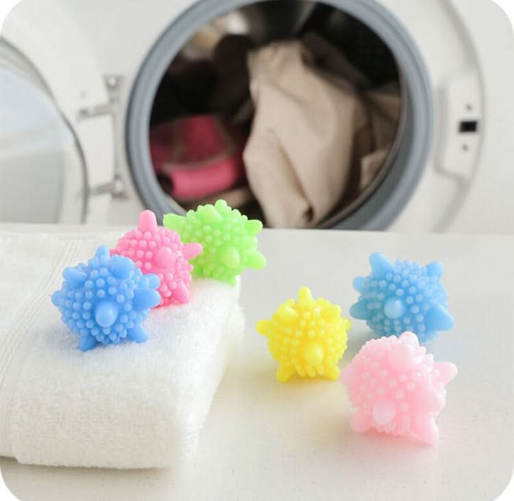 5 PCS Anti-winding Strong Decontamination Laundry Ball Home Washing Machine Starfish Solid Cleaning Ball