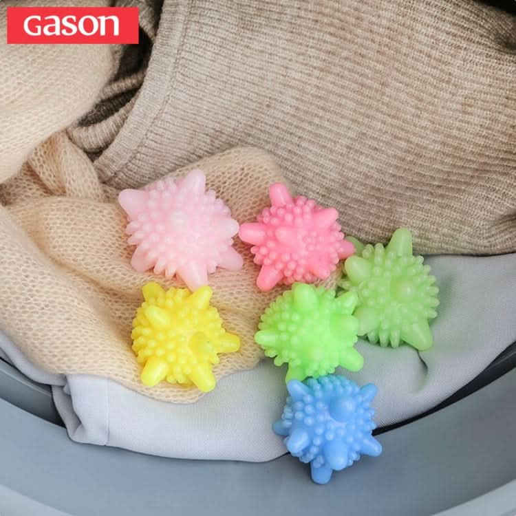 5 PCS Anti-winding Strong Decontamination Laundry Ball Home Washing Machine Starfish Solid Cleaning Ball-Reluova