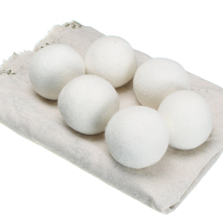 Laundry Clean Ball Reusable Natural Organic Laundry Fabric Softener Ball Premium Organic Wool Dryer Balls