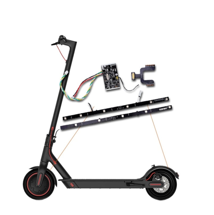 3 in 1 For Xiaomi Mijia M365 Scooter Battery Control Main Board + Soft Board + Side Strip Set Reluova