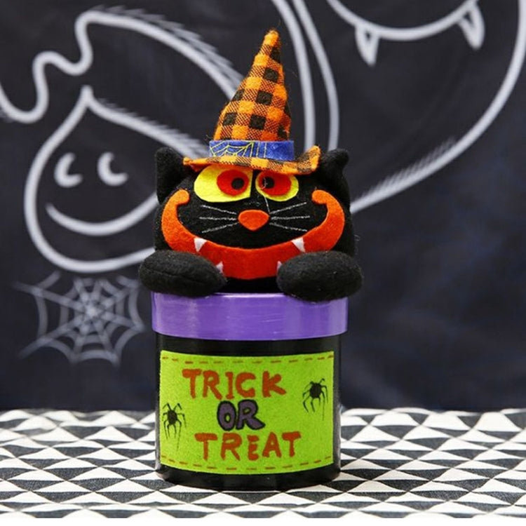 Halloween Candy Jar Gift Box Shopping Mall Kindergarten Decoration