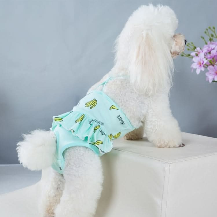 Banana Printed Dog Physiological Pants Comfortable Breathable Strap Pet Physiological Pants - Reluova