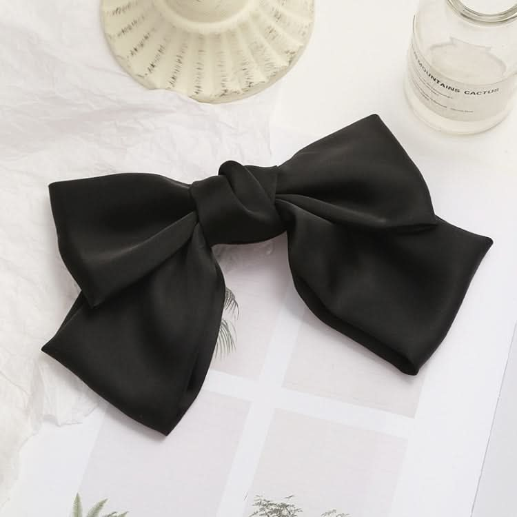 5 PCS Satin Bow Hairpin Back Head Hair Accessories-Reluova