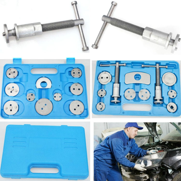 21 In 1 Positive And Negative Teeth Brake Group Disc Brake Pads Car Brake Adjuster Brake Cylinder Adjustment Tool