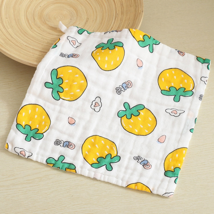 Six-Layer Gauze Cotton Baby Square Handkerchief Saliva Towel Styles Random Delivery My Store